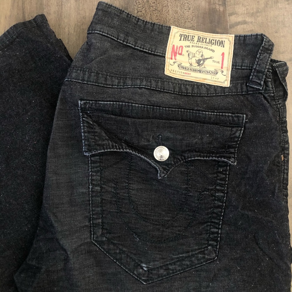 MENS True Religion Corduroy Pants